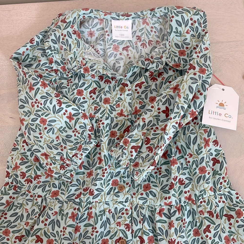 Little Co NWT floral dress